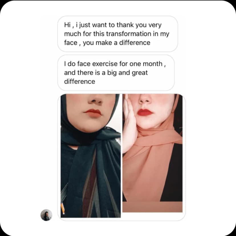 Face yoga testimonial 7